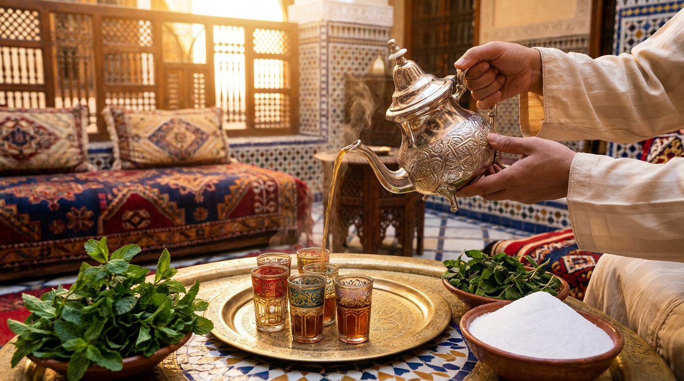 Thé marocain - La vraie recette traditionnelle [2025]