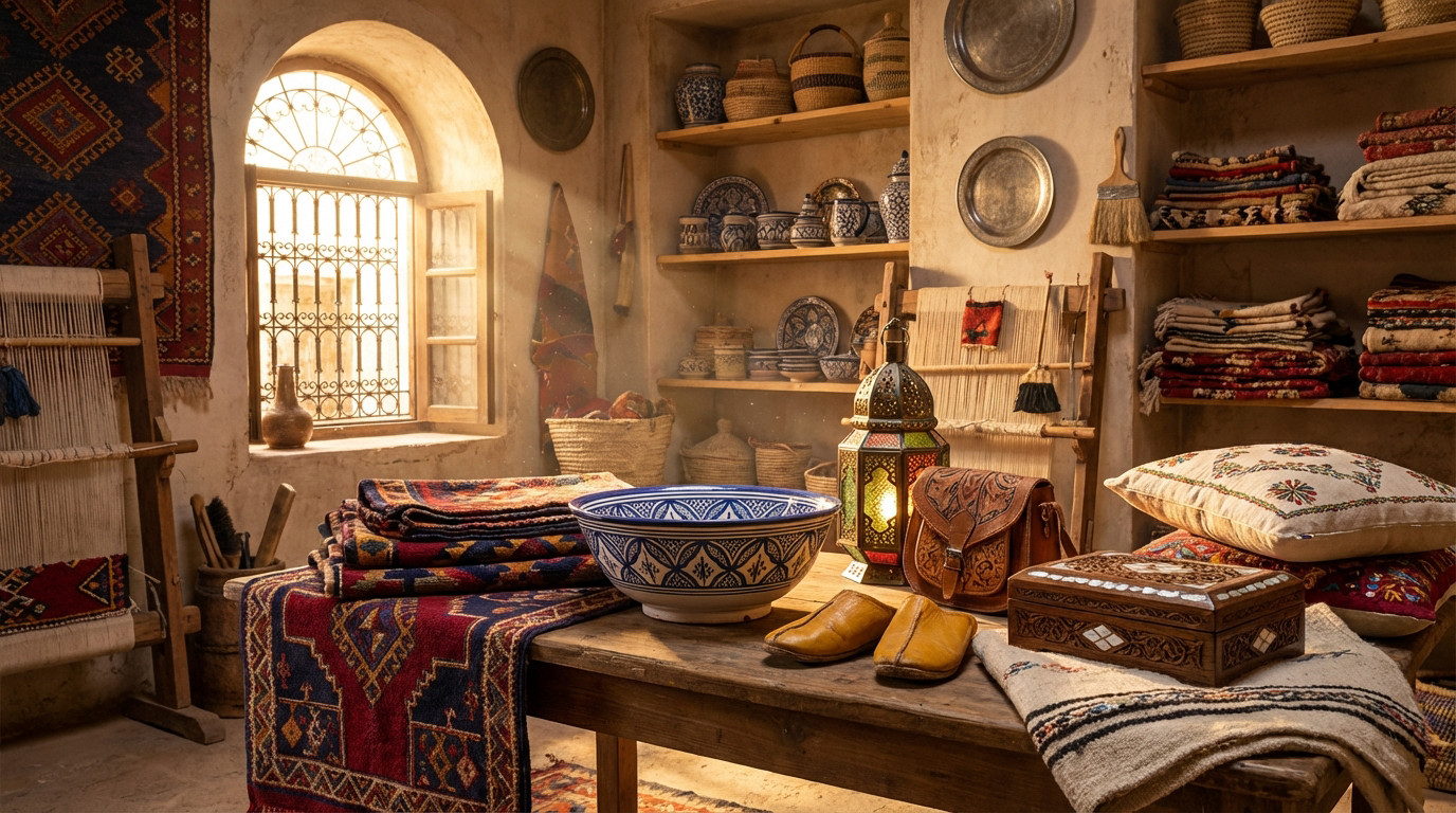Artisanat marocain - Guide complet et tendances 2025