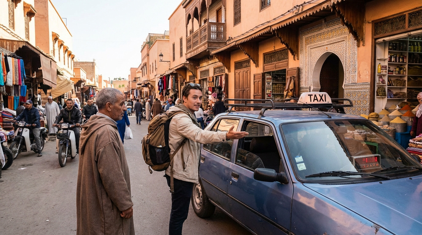 Darija taxi Maroc | 7 phrases pour éviter les arnaques