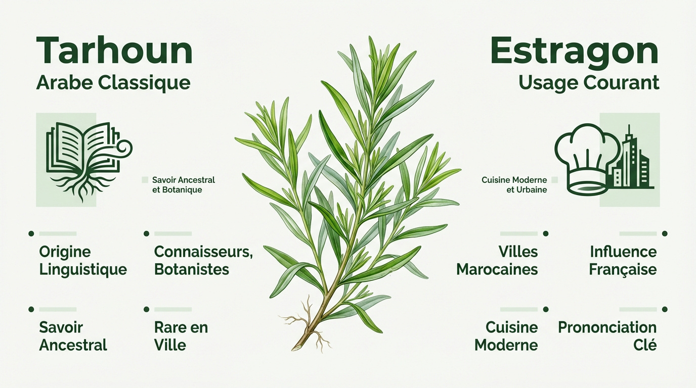 Vente d'estragon et herbes aromatiques au Maroc