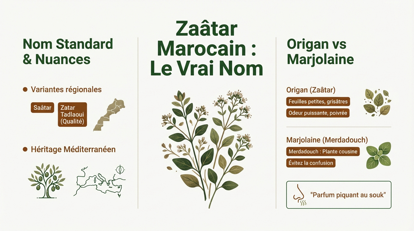 Origan et marjolaine au Maroc, le zaâtar authentique