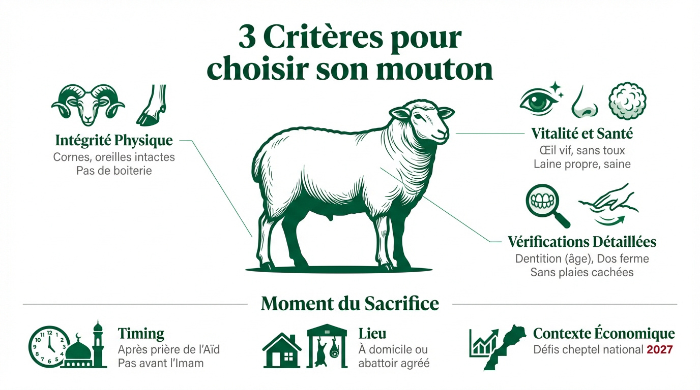 Conseils pour choisir son mouton de l'Aïd el Kebir au Maroc