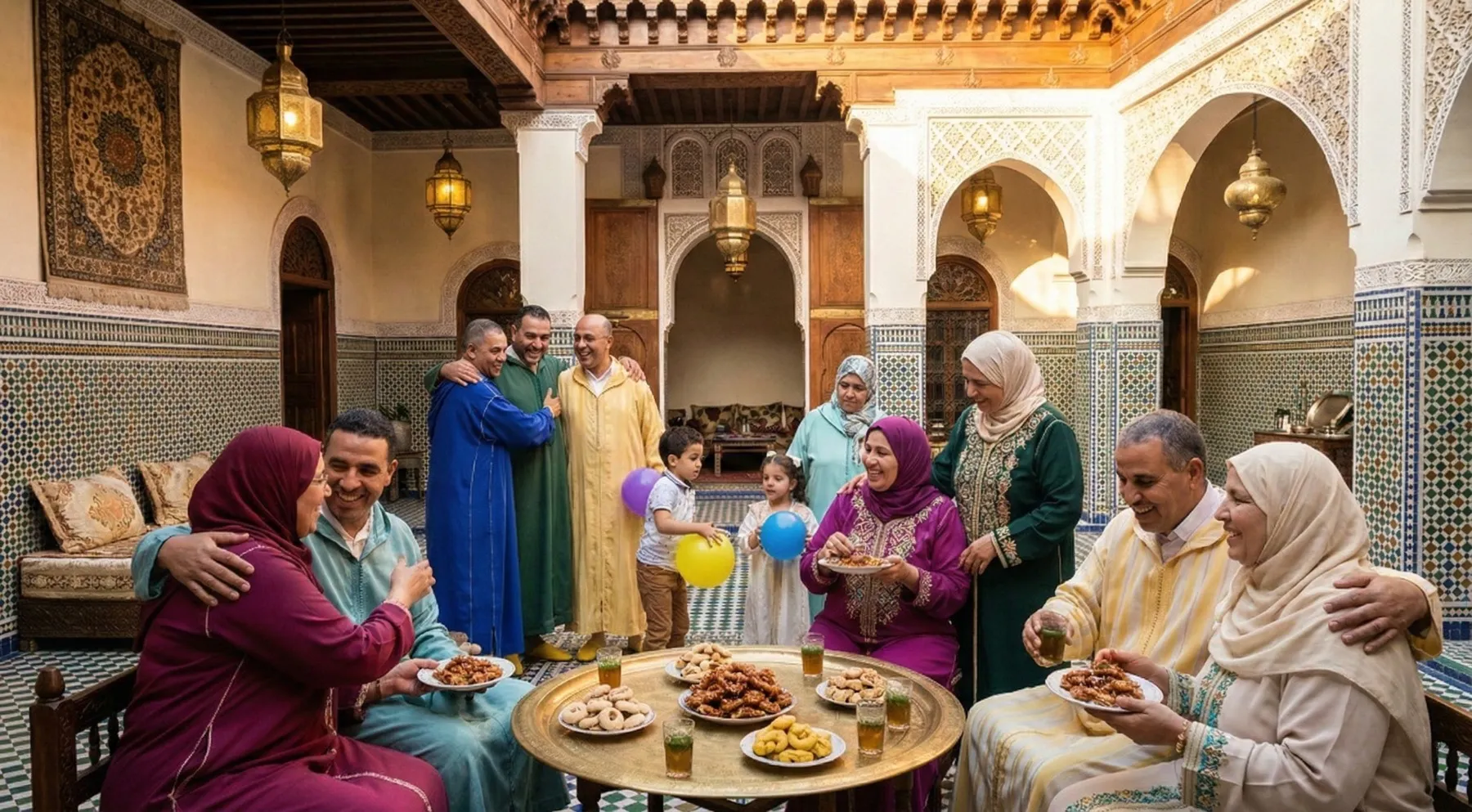 Aïd el fitr Maroc 2027 - dates, vœux et rituels | guide