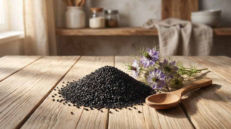 Nigelle en arabe marocain | Guide du Sanouj 2026 [Avis]