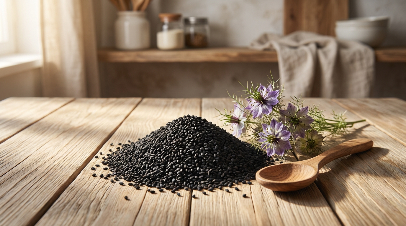 Nigelle en arabe marocain | Guide du Sanouj 2026 [Avis]