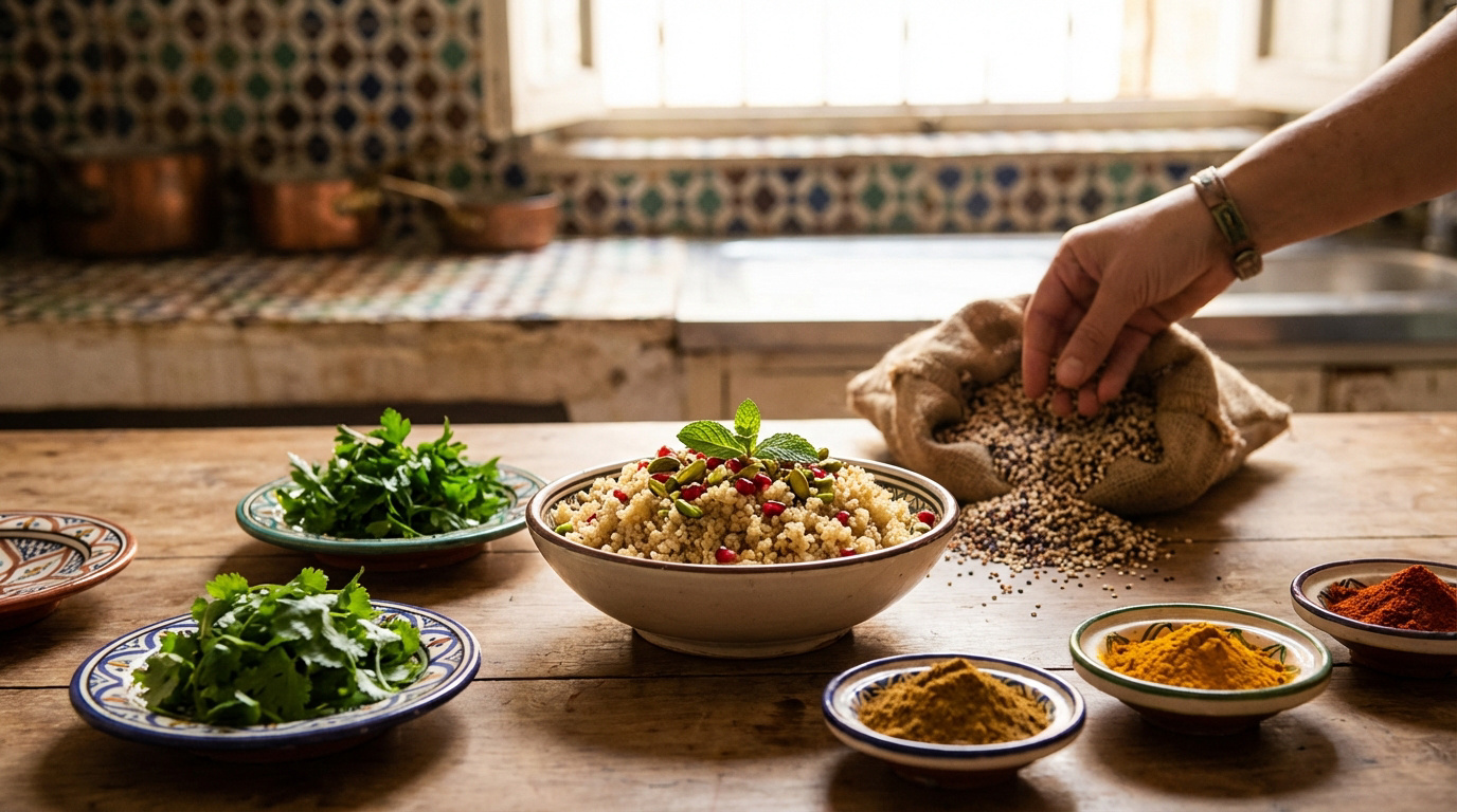Quinoa en arabe marocain | Guide et astuces Pro 2026